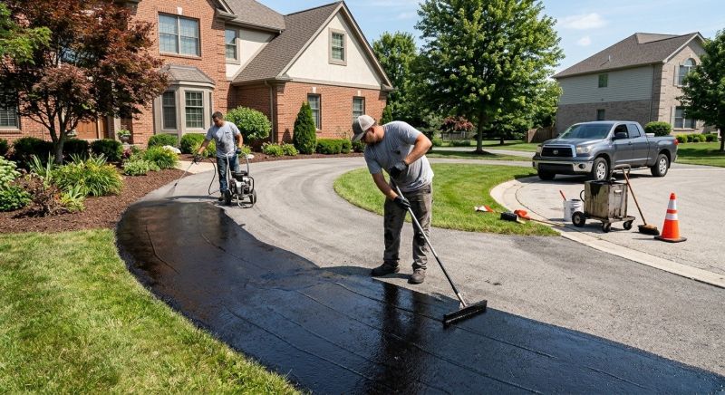 Asphalt Driveway Sealing in Tampa, FL