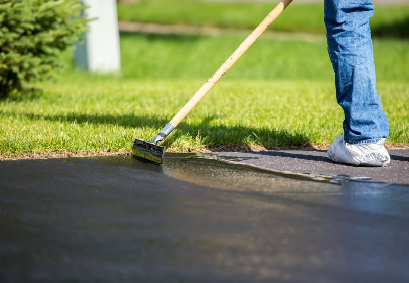 Hot Tar Driveway Sealing in Sarasota, FL